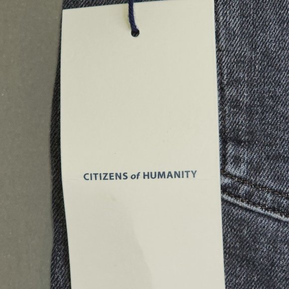 Citizens of Humanity High Rise Slim Olivia Jeans in Silver Mist - Picture 5 of 6